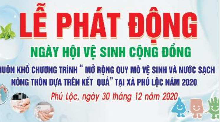 Lễ phát động “Ngày hội vệ sinh cộng đồng”
